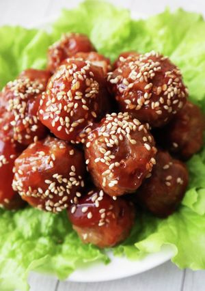 とろ~り☆甘酢あんの肉団子-レシピのメイン写真