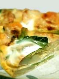 ベジタブルオムレツケーキ-レシピのメイン写真