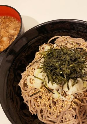 豚つけ汁そば-レシピのメイン写真