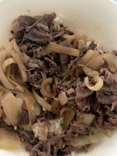 牛丼-レシピのメイン写真