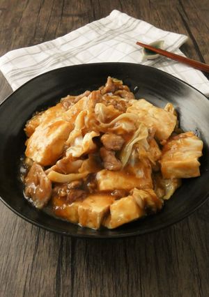 豆腐とキャベツのチャンプルー-レシピのメイン写真