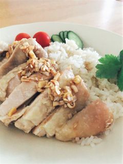 炊飯器で手軽に♪ カオマンガイ風 鶏飯-レシピのメイン写真