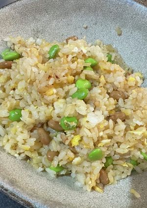 枝豆納豆チャーハン-レシピのメイン写真