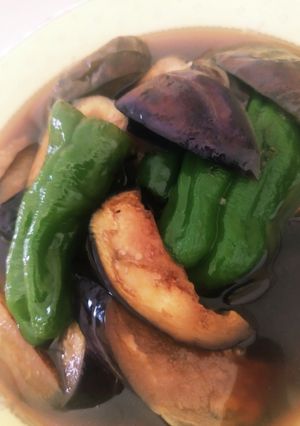 おばちゃんの夏野菜の冷たい煮物-レシピのメイン写真