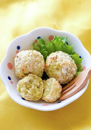 さつまいものころころコロッケ風離乳食後期-レシピのメイン写真