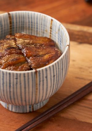 鰻のたれアレンジ!なすの蒲焼き丼-レシピのメイン写真