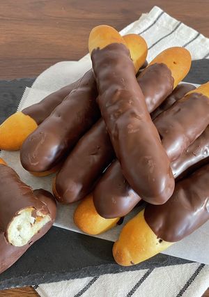 5分捏ねるだけ チョコスティックパン-レシピのメイン写真