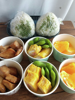 本日のお弁当☆ランチカップ弁当♪No.4-レシピのメイン写真