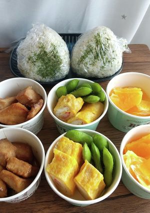 本日のお弁当☆ランチカップ弁当♪No.4-レシピのメイン写真