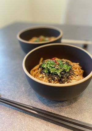 『KiKi麺』ネギオイルまぜそば-レシピのメイン写真
