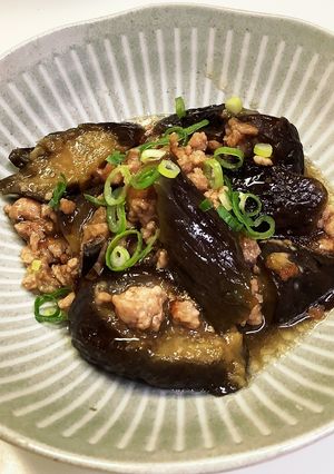 簡単!! なすとひき肉のとろ〜り煮物-レシピのメイン写真