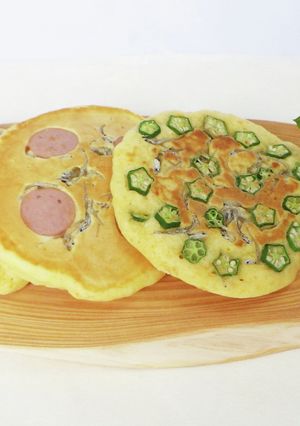 朝ごはんホットケーキ-レシピのメイン写真