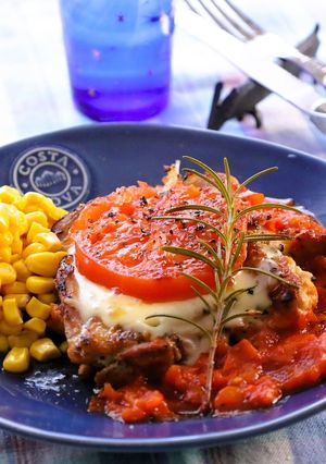 フレッシュトマトとチーズのチキンソテー-レシピのメイン写真