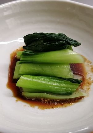 青梗菜（チンゲンサイ）の胡麻和え-レシピのメイン写真