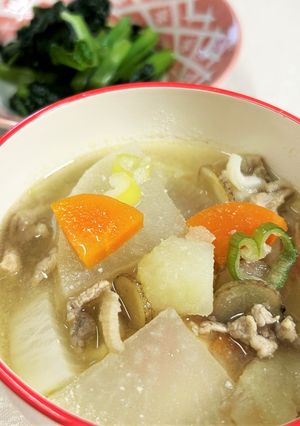 豚汁【保育園】-レシピのメイン写真