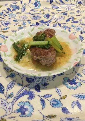 中華風ハンバーグ-レシピのメイン写真