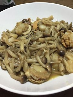 ホタテときのこのバター炒め-レシピのメイン写真