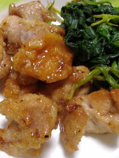 鶏唐揚げの鍋照り♪-レシピのメイン写真