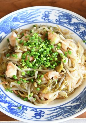 もやしと高菜のあんかけ焼きそば-レシピのメイン写真
