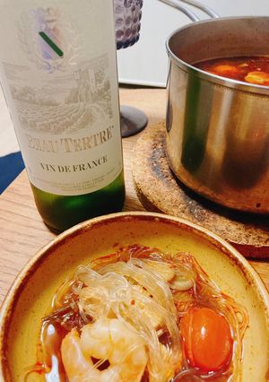 食べるラー油でトムヤンクン-レシピのメイン写真