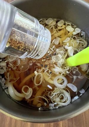 山でも冷やしうどん-レシピのメイン写真