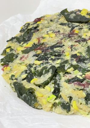レンジで簡単!もちもち玉ねぎチヂミ-レシピのメイン写真