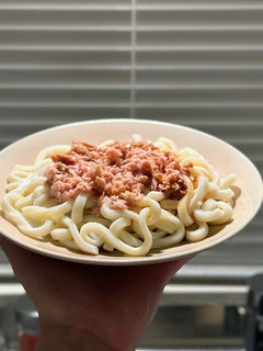 さっぱり簡単包丁なし!ツナ缶冷やしうどん-レシピのメイン写真
