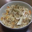 鶏ごぼう釜飯