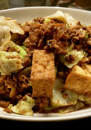 Tofu/Cabbage Sauté-レシピのメイン写真