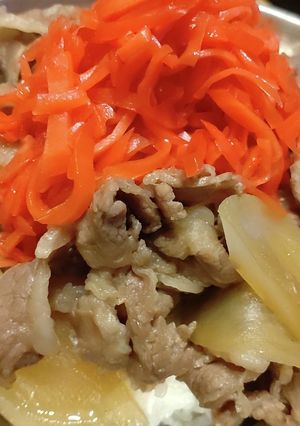 牛丼-レシピのメイン写真