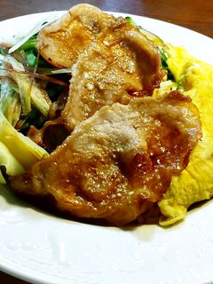 炙り豚しゃぶとオムレツの冷やし中華-レシピのメイン写真