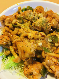 鶏肉とキノコ&ピーマンのピザソース炒め-レシピのメイン写真
