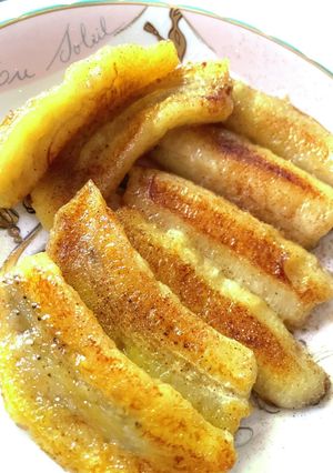 甘くて香ばしい焼きバナナ-レシピのメイン写真
