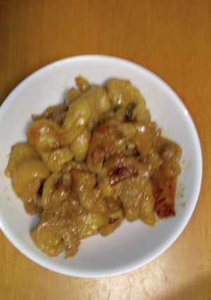 ご褒美に。鶏皮の照り焼き-レシピのメイン写真