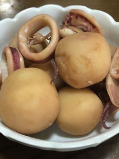 いかと里芋の煮物-レシピのメイン写真