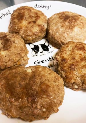 チーズ入り豆腐ハンバーグ-レシピのメイン写真