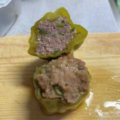 รูปของ 肉詰めピーマン