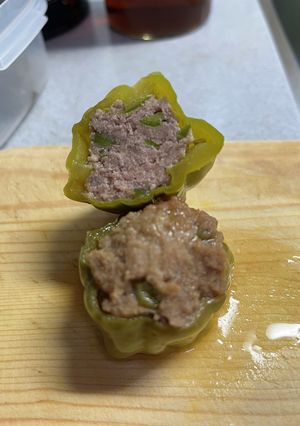 肉詰めピーマン-レシピのメイン写真