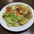 キャベツとベーコンのオイスターソース炒め