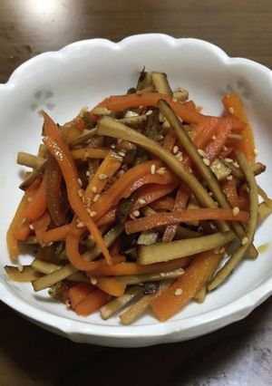 きんぴらごぼう-レシピのメイン写真