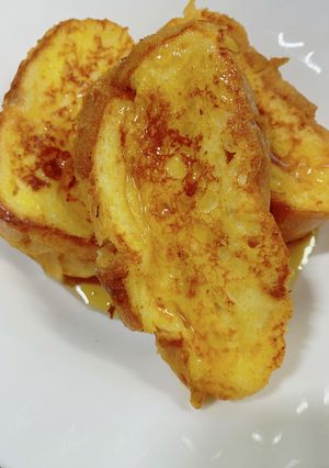 簡単フレンチトースト♡フランスパンと豆乳-レシピのメイン写真