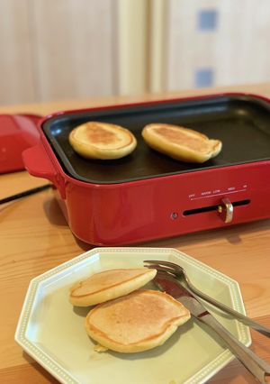 豆腐のもちもちパンケーキ　ワンボウル-レシピのメイン写真