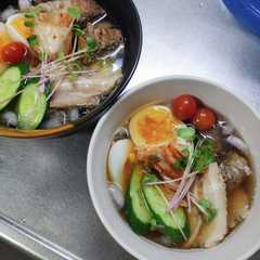 รูปของ 簡単おいしい手作り韓国冷麺のつゆ・スープ