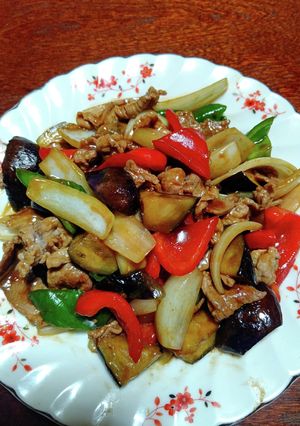 カラフル夏野菜と豚肉の炒め物-レシピのメイン写真