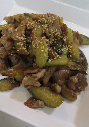 なすと豚肉の味噌炒め-レシピのメイン写真