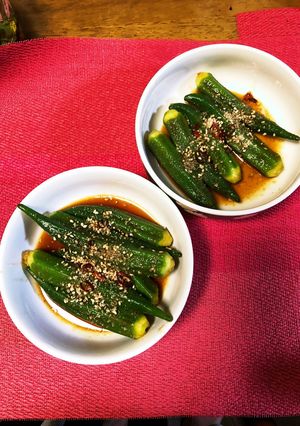 やみつきオクラ-レシピのメイン写真
