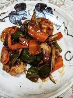 鶏もも肉黒酢炒め-レシピのメイン写真
