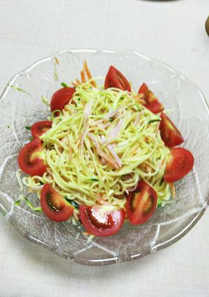 キュウリ無しズッキーニサラダ-レシピのメイン写真