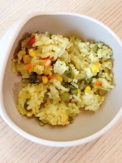 幼児食☆炊き込みカレーピラフ-レシピのメイン写真