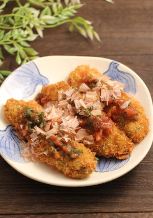 簡単！いわしフライリメイク梅醤油-レシピのメイン写真